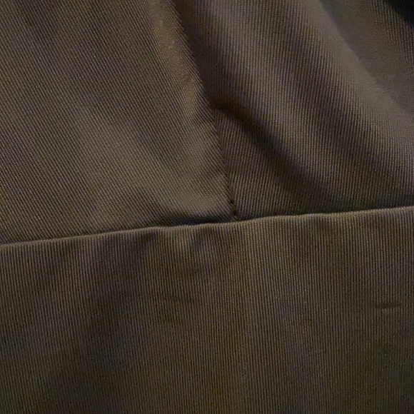 Forest Green Deep V Bodysuit - Picture 3 of 6